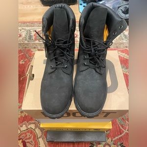 Black Timberlands Boots